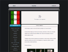 Tablet Screenshot of acriliconolasco.com